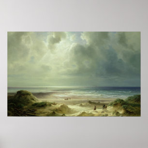 Dune by Hegoland, Tranquil Sea Poster