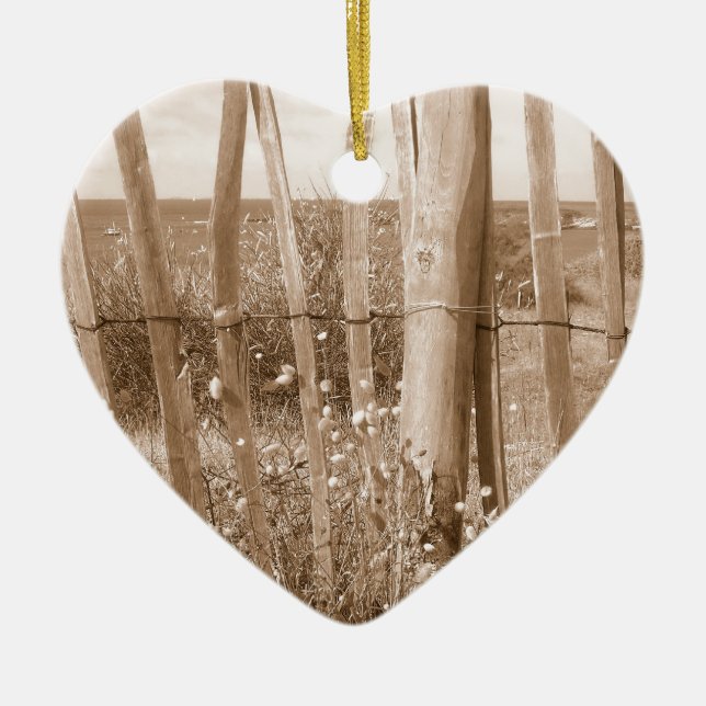 dune ceramic ornament (Front)