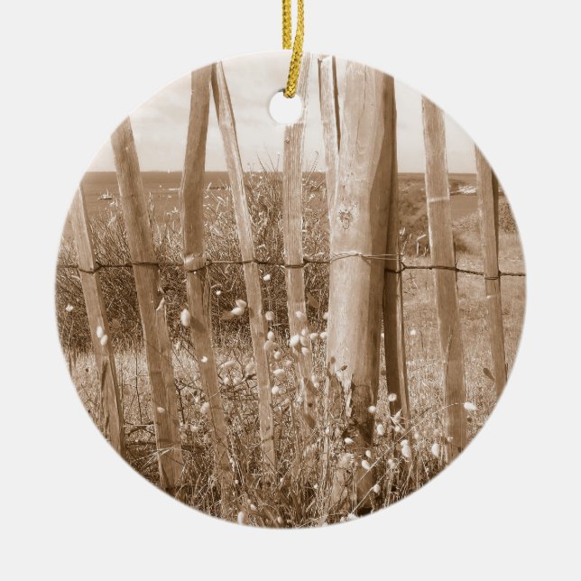 dune ceramic tree decoration (Front)