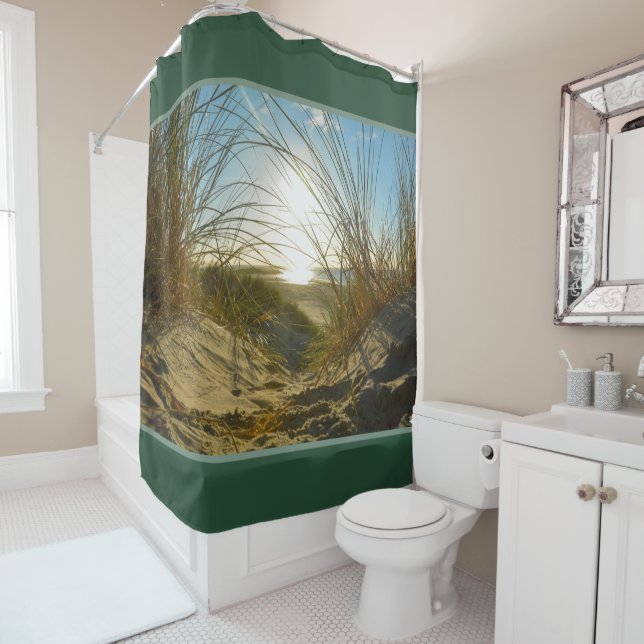 Dune grass and sea  - shower curtain (In Situ)