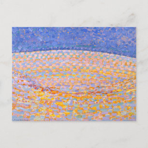 Dune III - Piet Mondrian Modern Art Postcard