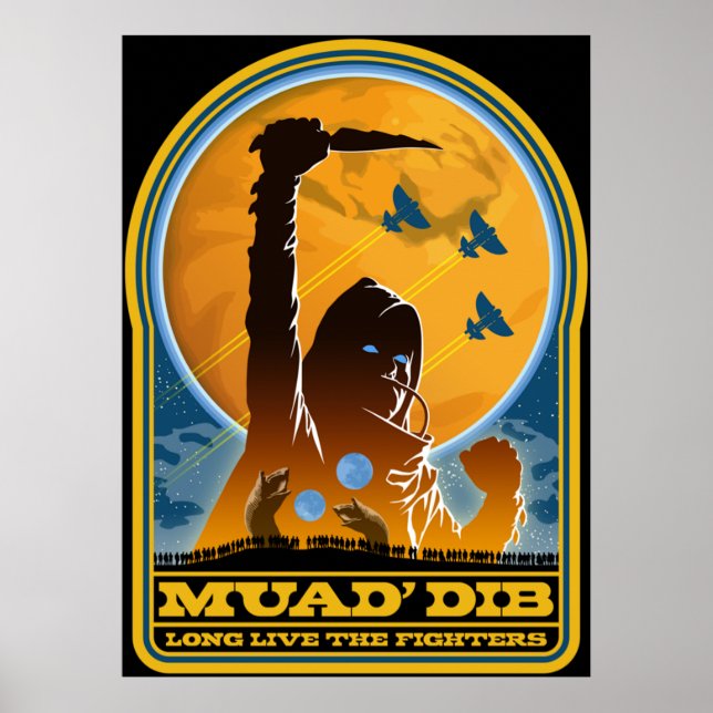 Dune MUAD DIB Poster (Front)