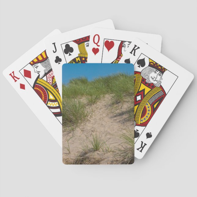 Dune Of Sea Oats Playing Cards (Back)