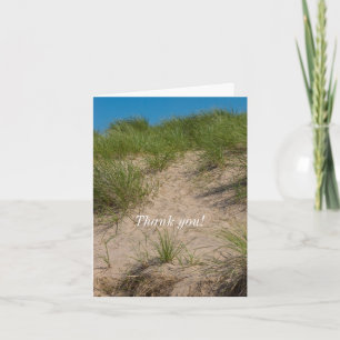 Dune Of Sea Oats Thank You Card
