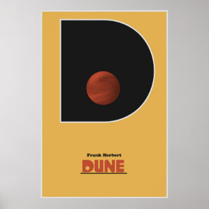Dune Scifi Design Collection Poster