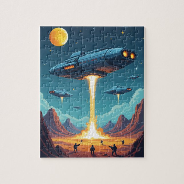 Dune Takeoff Jigsaw Puzzle (Vertical)