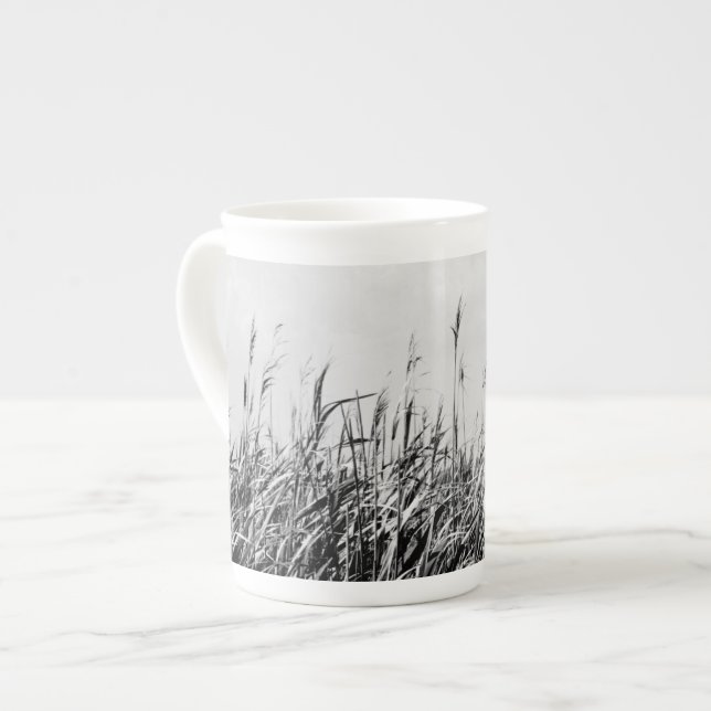 Dune Triptych III Bone China Mug (Front Left)