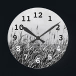 Dune Triptych III Round Clock<br><div class="desc">Home Décor</div>