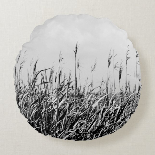 Dune Triptych III Round Cushion (Front)