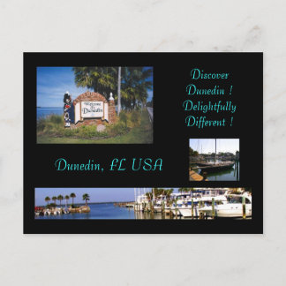 Dunedin Florida Torism Post Card
