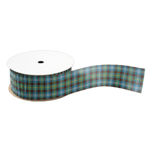Dunedin New Zealand Tartan Plaid Grosgrain Ribbon