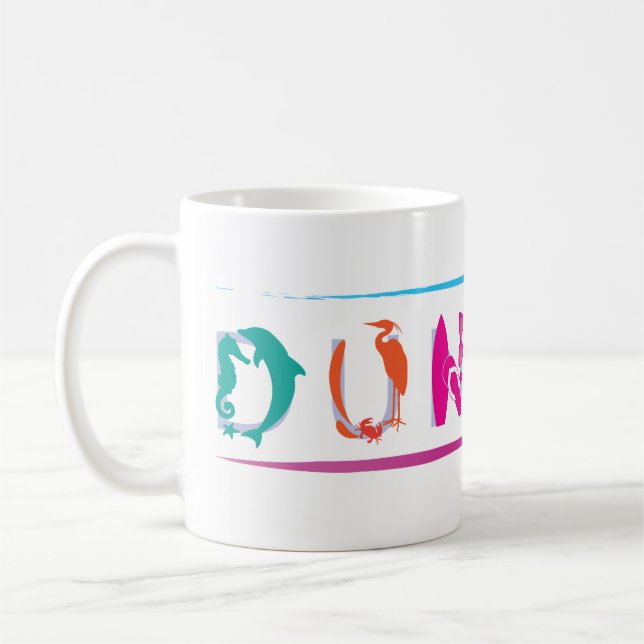 Dunedin Pictograph Coffee Mug (Left)
