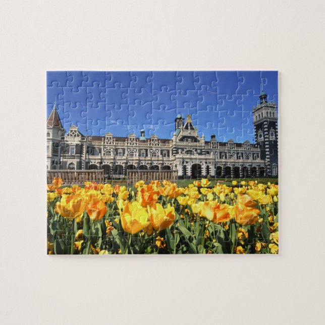 Dunedin Railway Station Jigsaw Puzzle (Horizontal)