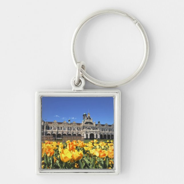 Dunedin Railway Station Key Ring (Front)