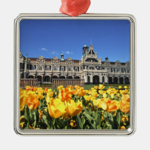 Dunedin Railway Station Metal Ornament