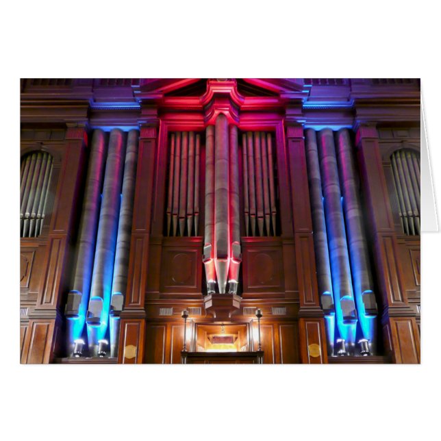 Dunedin Town Hall pipe organ (Front Horizontal)