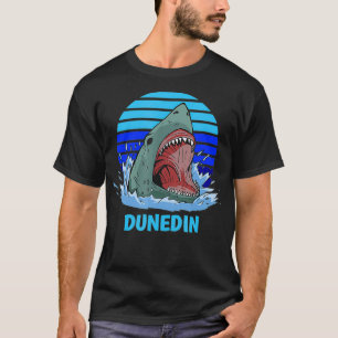 Dunedin Vacation Shark Theme T-Shirt