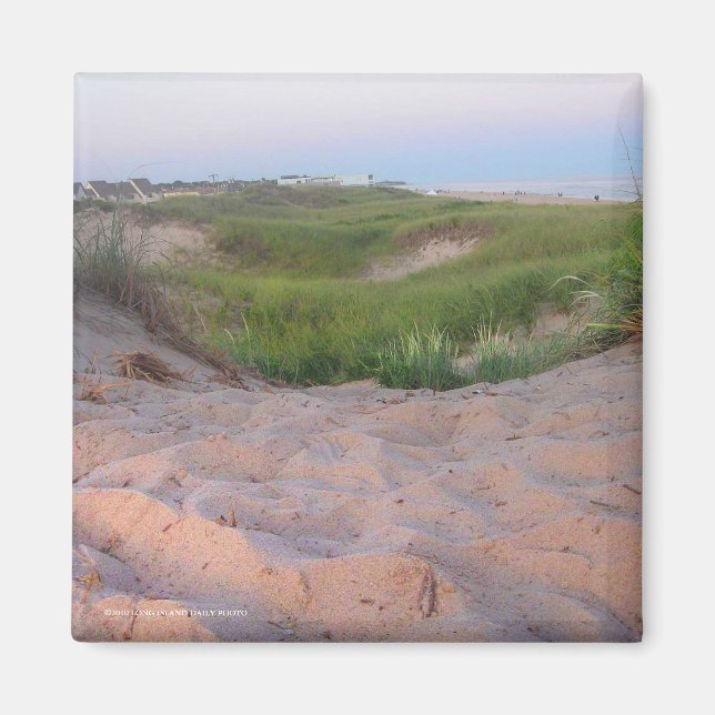 Dunes in Montauk Magnet (Front)