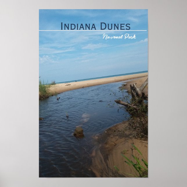 Dunes National Park Poster (Front)