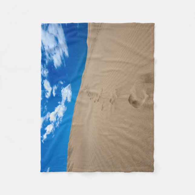 Dunes of Gran Canaria Fleece Blanket (Front)