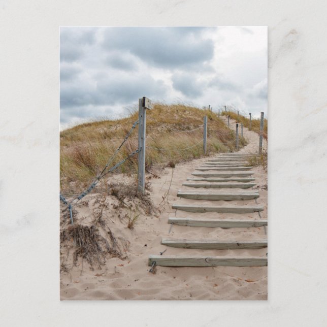 Dunes Stairway Postcard (Front)