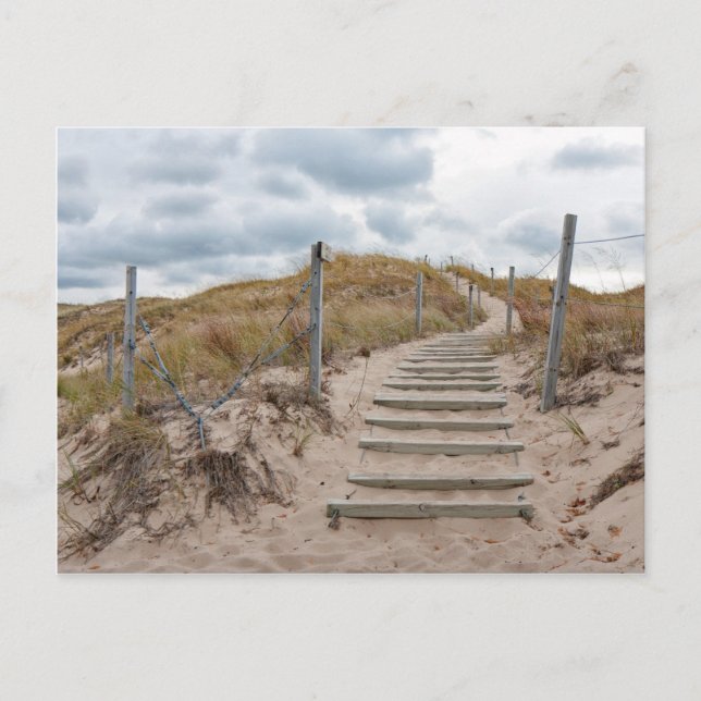 Dunes Stairway Postcard (Front)