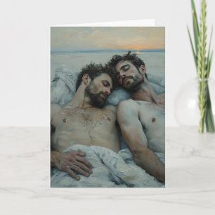Dunes Sunset Embrace Card