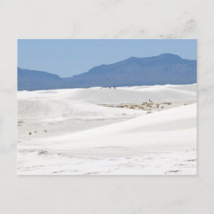 Dunes with Mountain view Postcard