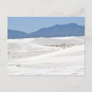Dunes with Mountain view Postcard