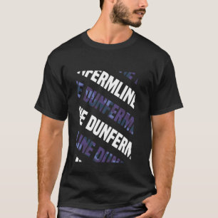 Dunfermline Camo Pattern Purple Camouflage T-Shirt