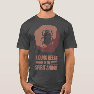 Dung Beetle Insect Entomologist Gift - Beetle T-Shirt