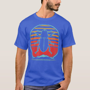 Dung Beetle Retro Vintage 80s Style Gift T-Shirt