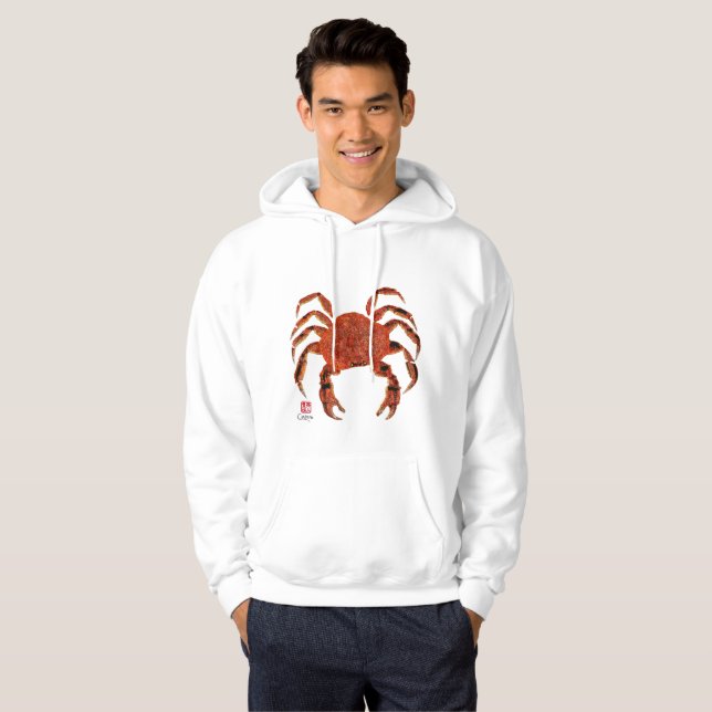 Dungeness Crab - Hooded Sweatshirt (Front Full)