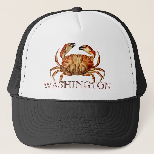 Dungeness Crab Trucker Hat (Front)