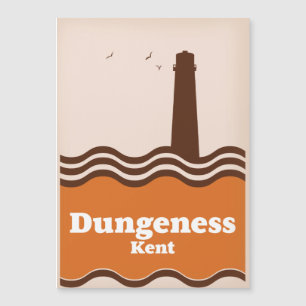 Dungeness Kent vintage style travel poster