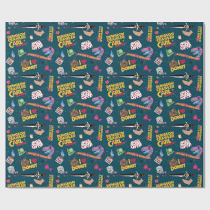 Dungeon Crawler Carl Wrapping Paper Blue