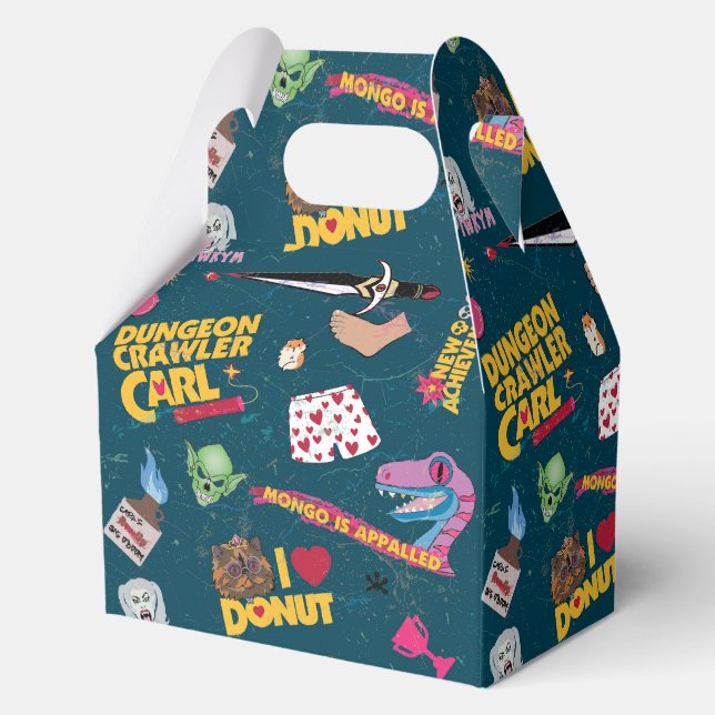 Dungeon Crawler Carl Wrapping Paper Blue Favour Box (Front)