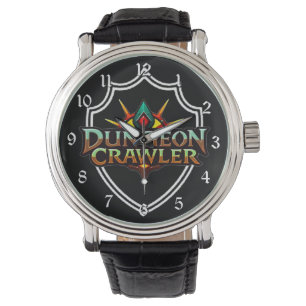 Dungeon Crawler Colour Logo Watch