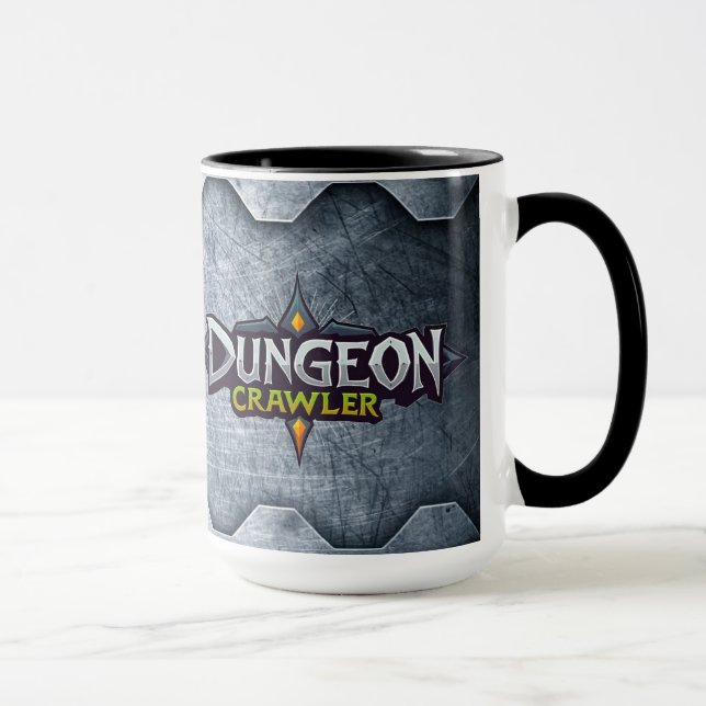 Dungeon Crawler Metal Mug (Right)