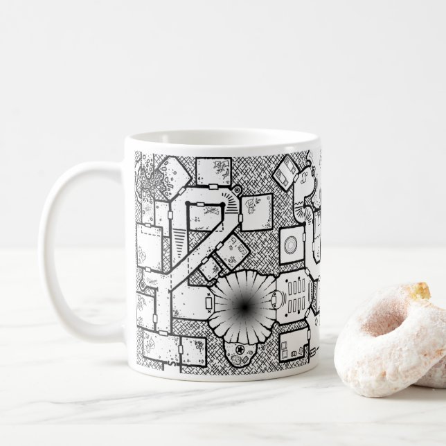 Dungeon Cultist Mug (With Donut)
