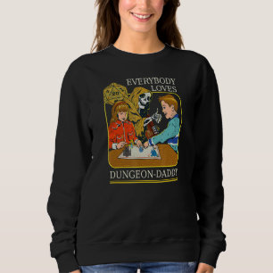 Dungeon Father Rpg Role Playing Game Gamer Dice D2 Sweatshirt