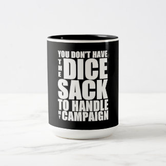 dungeon master campaign Two-Tone coffee mug