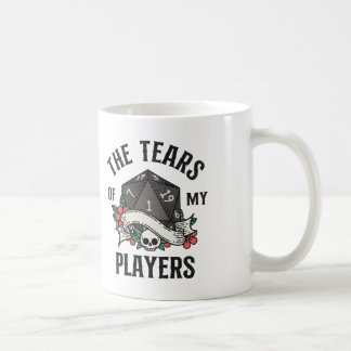 DUNGEON MASTER MUG Tears of My Players, DnD Mug