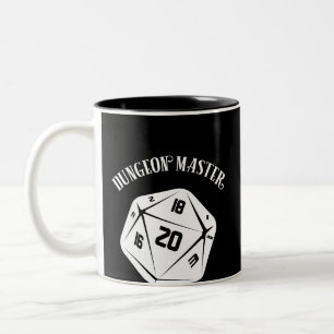 Dungeon Master Two-Tone Coffee Mug