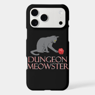 Dungeon Meowster Funny RPG Cat with Dice
