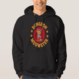 Dungeon Meowster Sword Shield Knight Castle Claws Hoodie