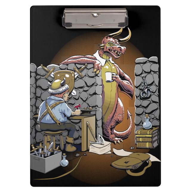 Dungeon Space Clipboard (Front)