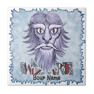 Dungeon Wizard Ceramic Tile