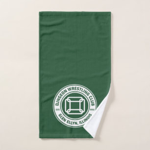 Dungeon Wrestling Hand Towel Glenbard West