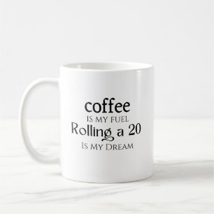 dungeons and dragon coffee dungeon master D&D nerd Coffee Mug
